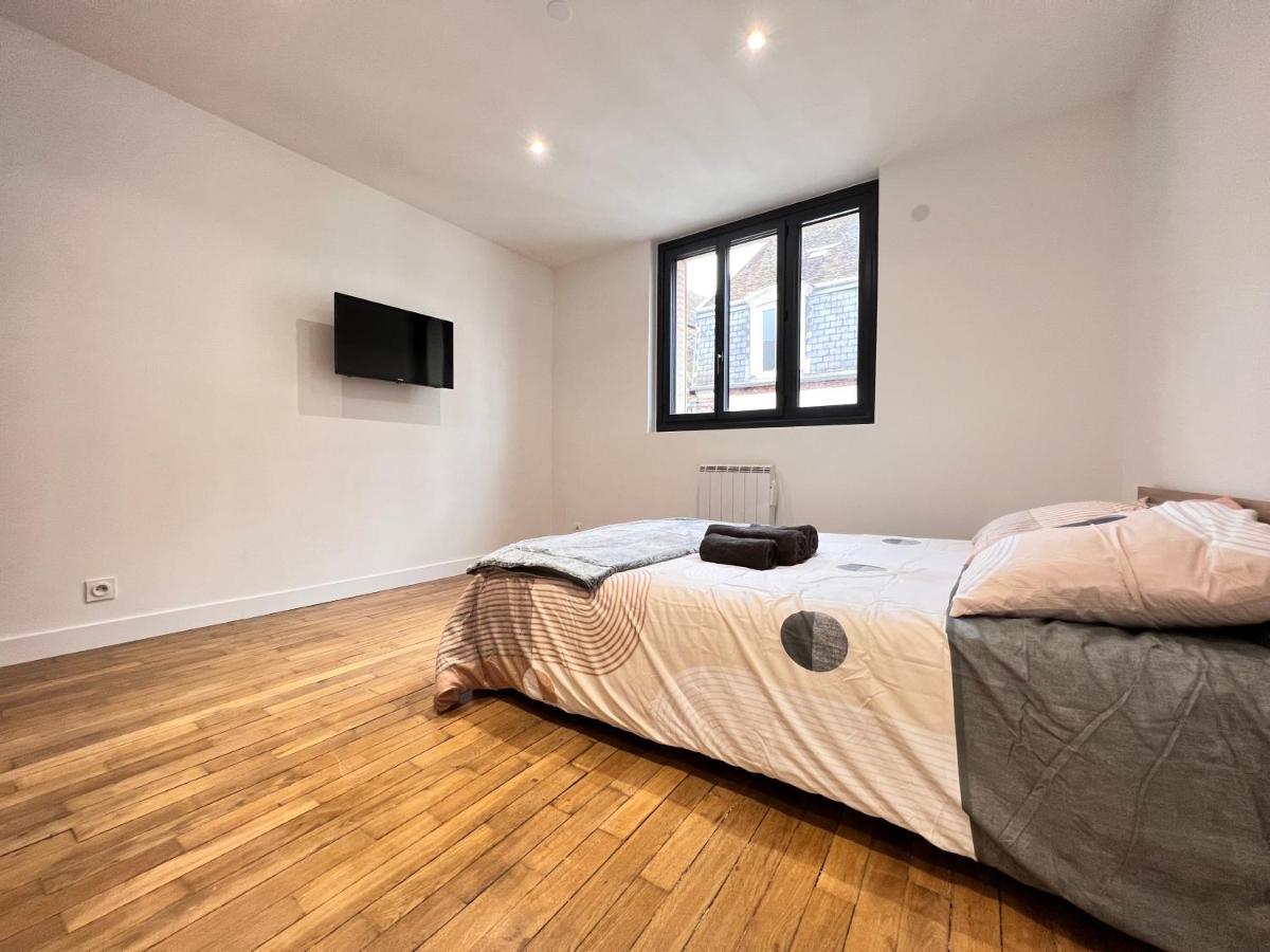 Sens - Appartement Proche Gare Et Centre Ville - Wifi Fibre - Check In Autonome - Bel Espace De Vie - Smart Tv Buitenkant foto