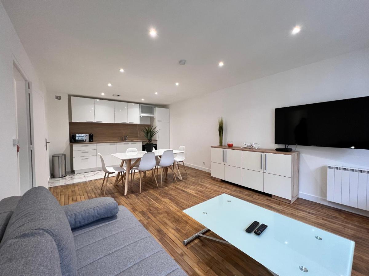 Sens - Appartement Proche Gare Et Centre Ville - Wifi Fibre - Check In Autonome - Bel Espace De Vie - Smart Tv Buitenkant foto